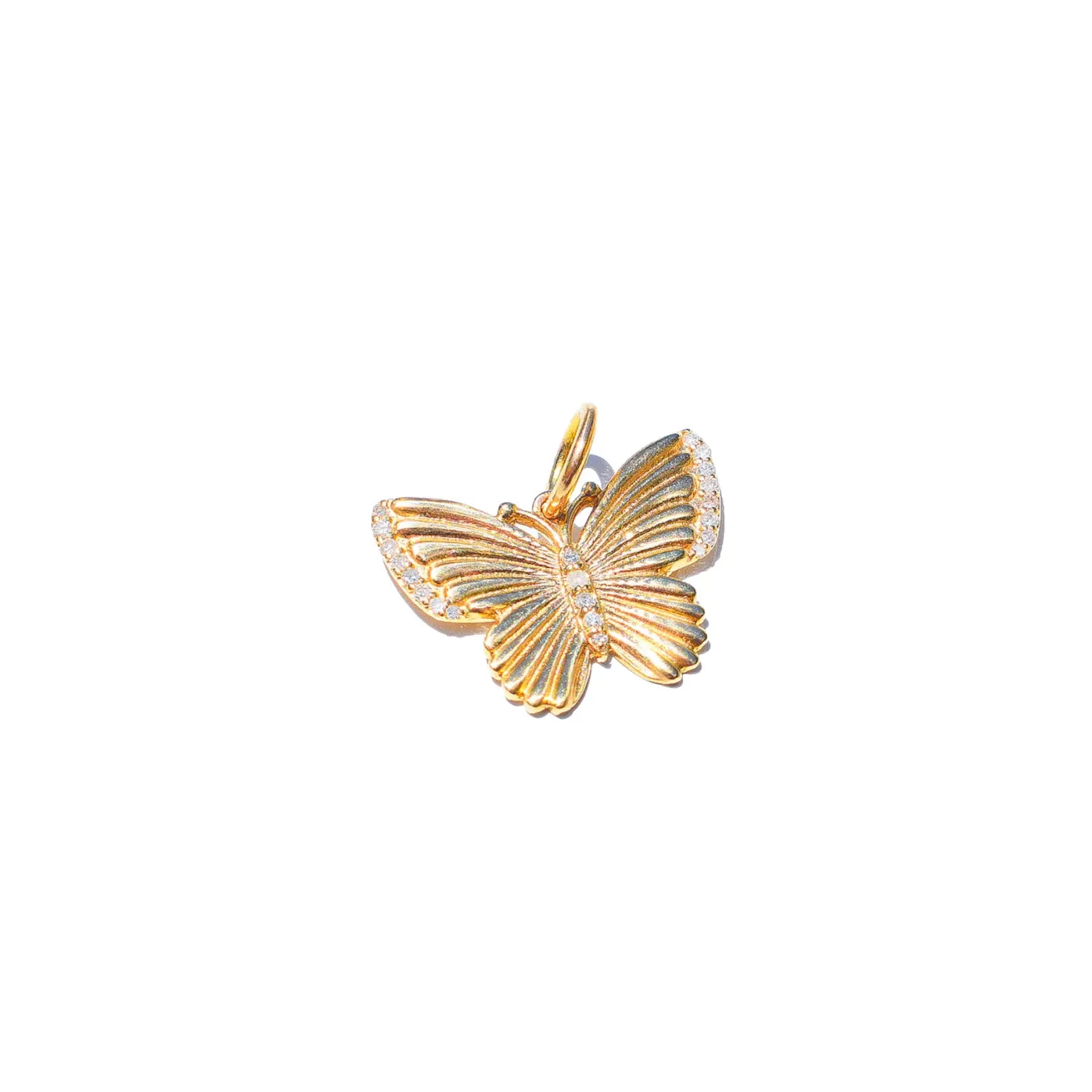 Diamond Butterfly Pendant-Princess Jewelry Shop