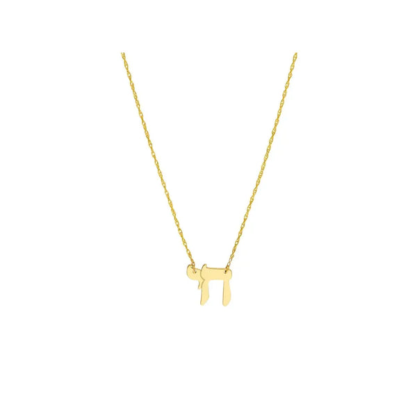 Golden Chai Necklace – Symbol of Life Princess Jewelry Shop