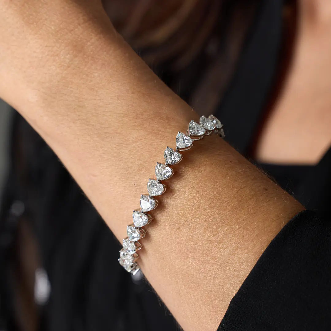 HEART DIA MAIRA BRAC D25.56 18KW Princess Jewelry Shop
