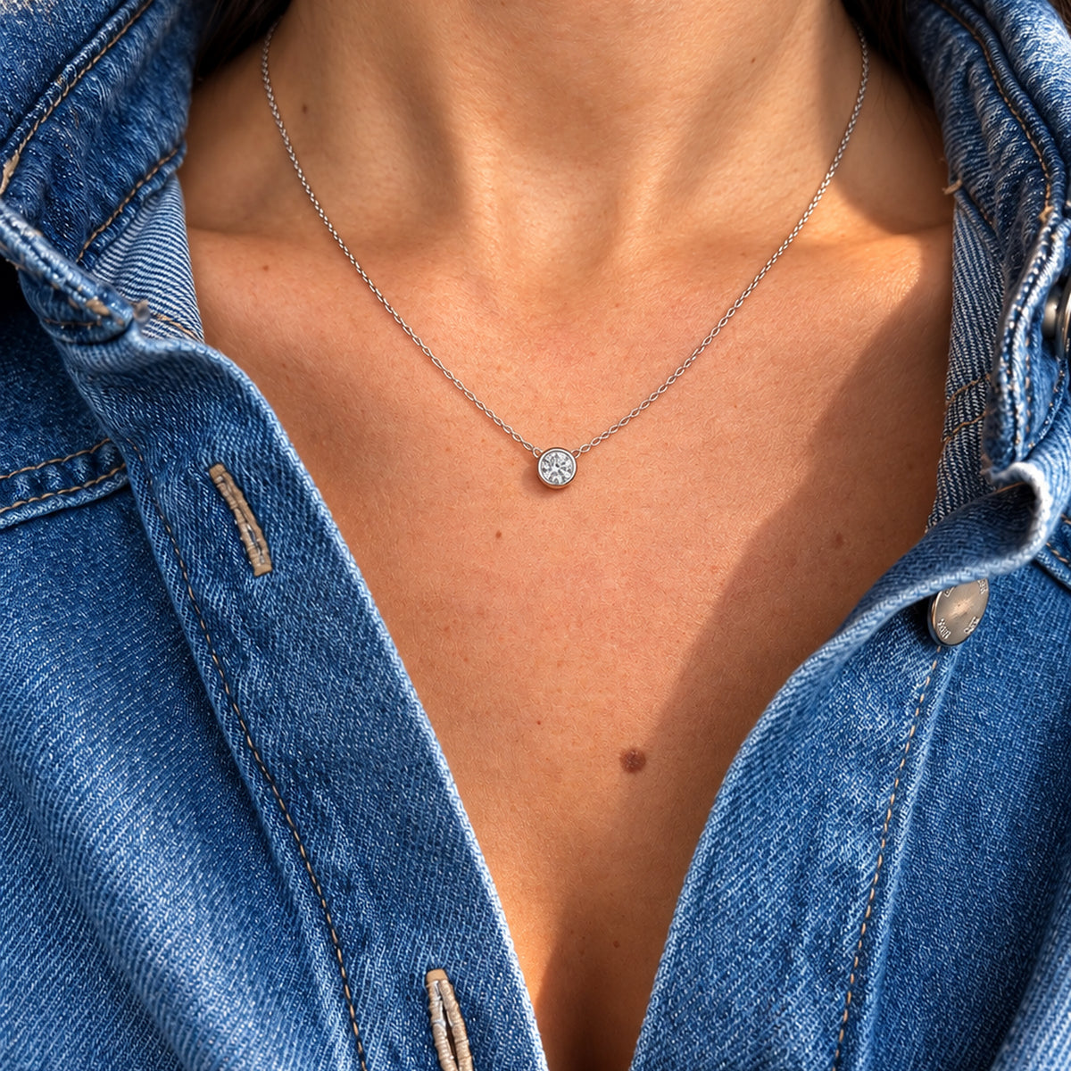Miracle Diamond Pendant Necklace