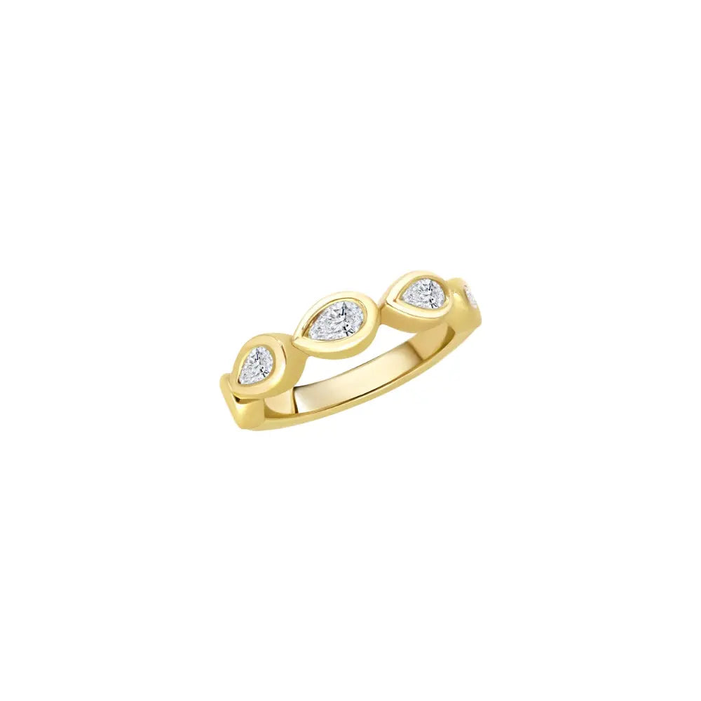 Pear Shaped Diamond Ring Princess Jewelry Shop