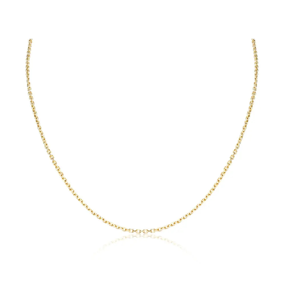 Petite Gold Cable Chain Necklace Princess Jewelry Shop
