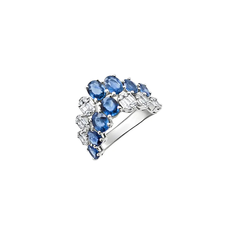 STONE DIA V RING D0.45 18KW Princess Jewelry Shop