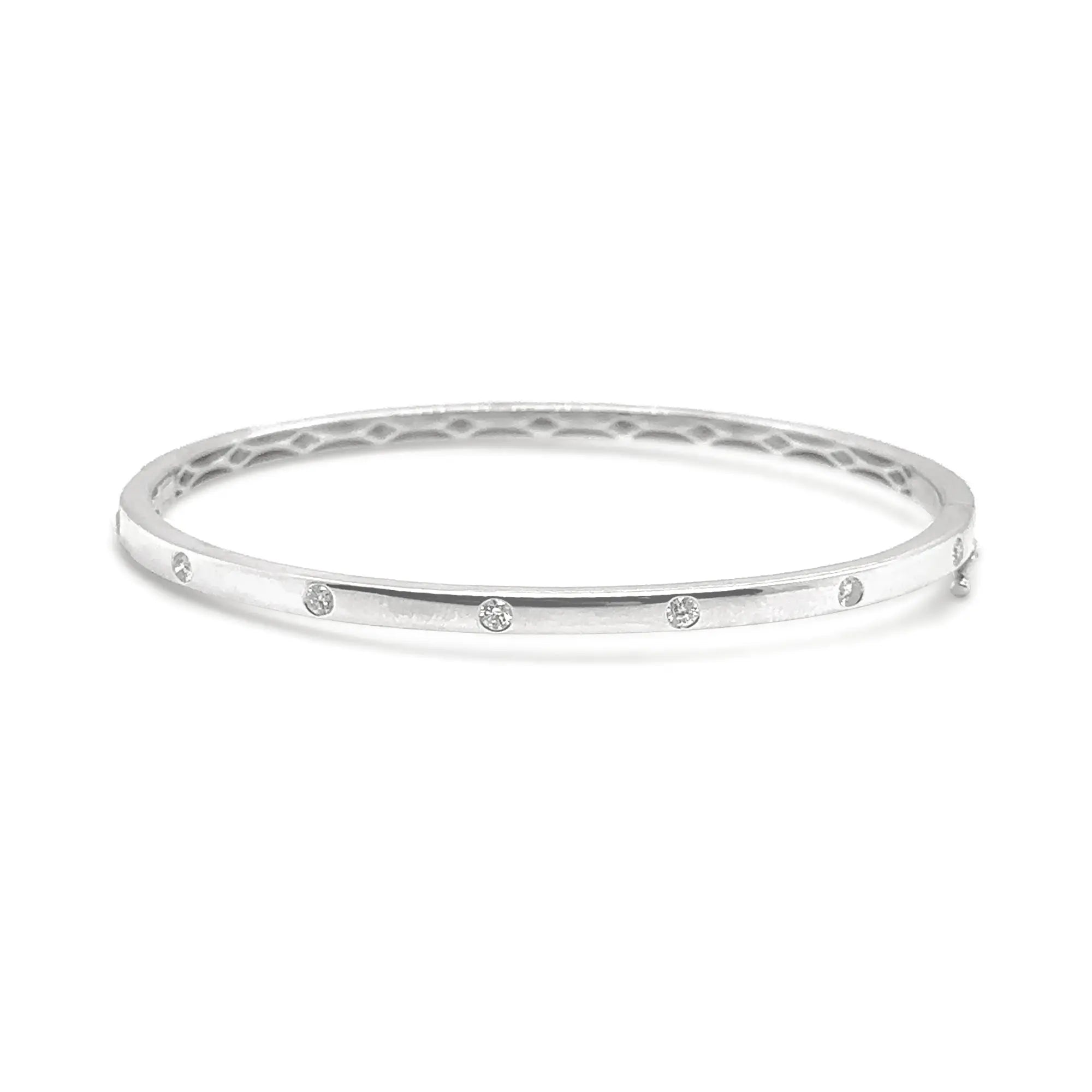 Seven Dot Diamond Bangle Princess Jewelry Shop