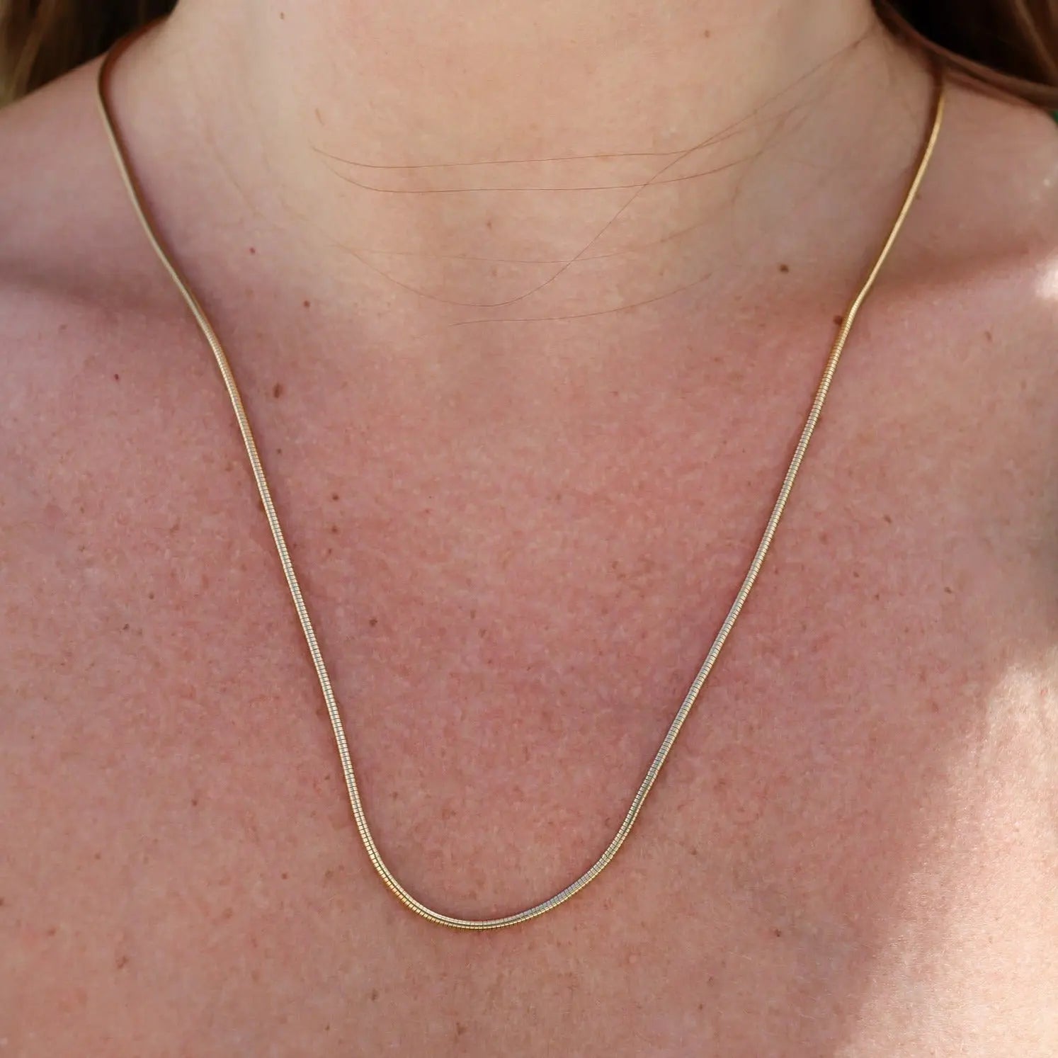 Snake Chain Necklace-Princess Jewelry Shop