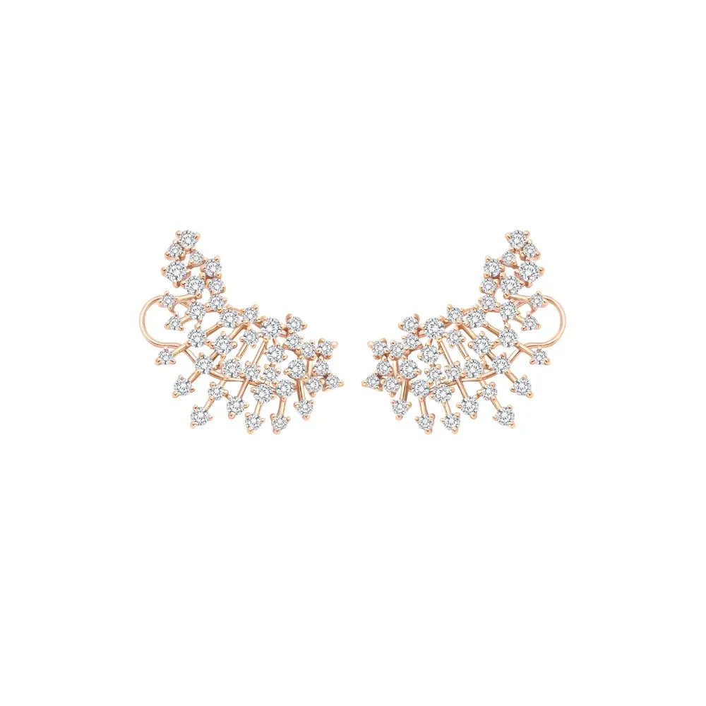 Sparkle Diamond Ear Crawlers Princess Jewelry Shop