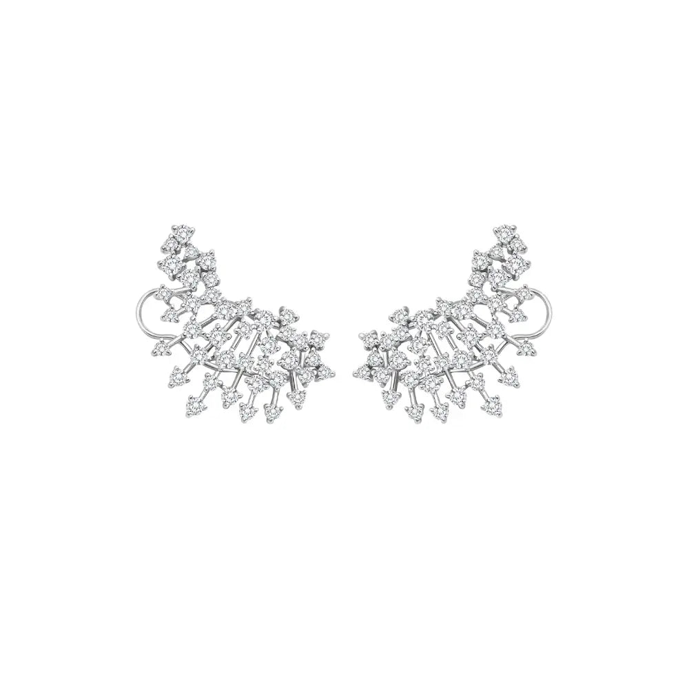 Sparkle Diamond Ear Crawlers Princess Jewelry Shop