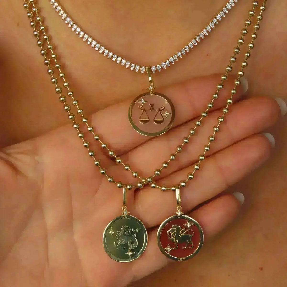 Virgo Zodiac Pendant | JJ Jewelry Miami