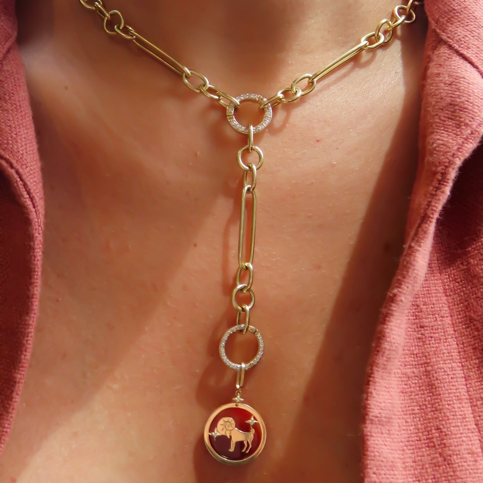 Pisces Zodiac Pendant