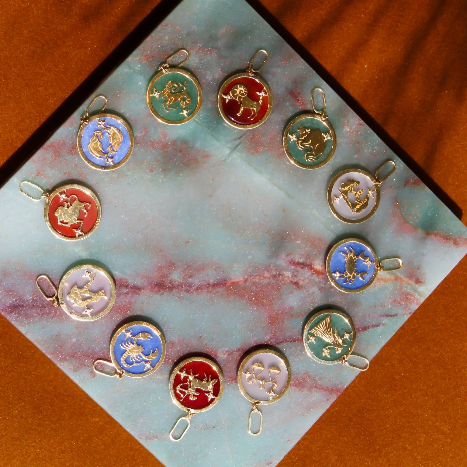 Pisces Zodiac Pendant