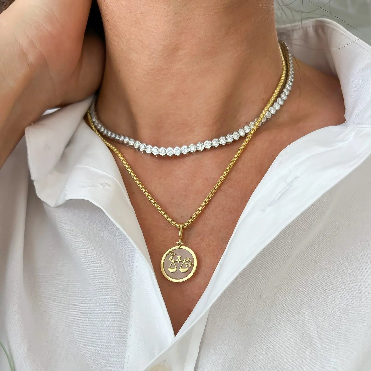 Pisces Zodiac Pendant