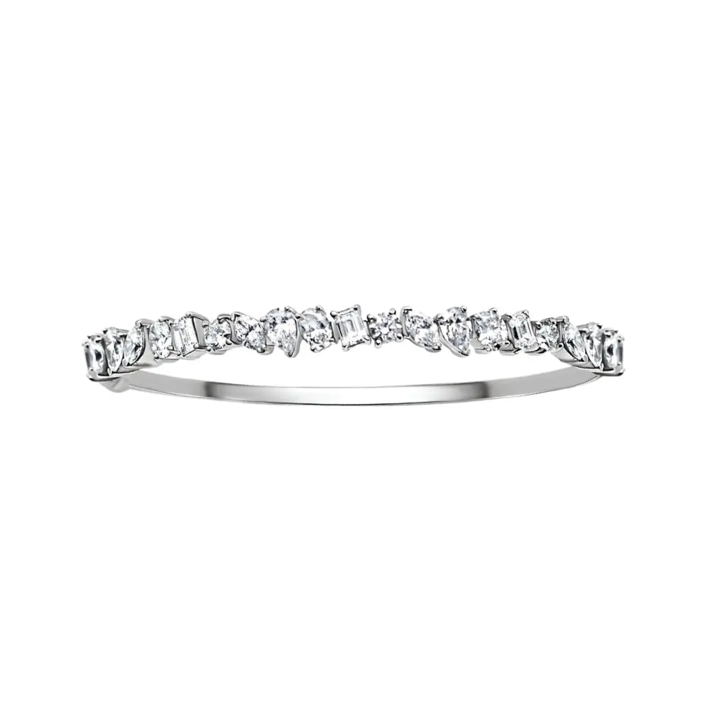 MULTI SHAPE DIA FLEX BANG BRA D5 18KW S6 10.5G Princess Jewelry Shop