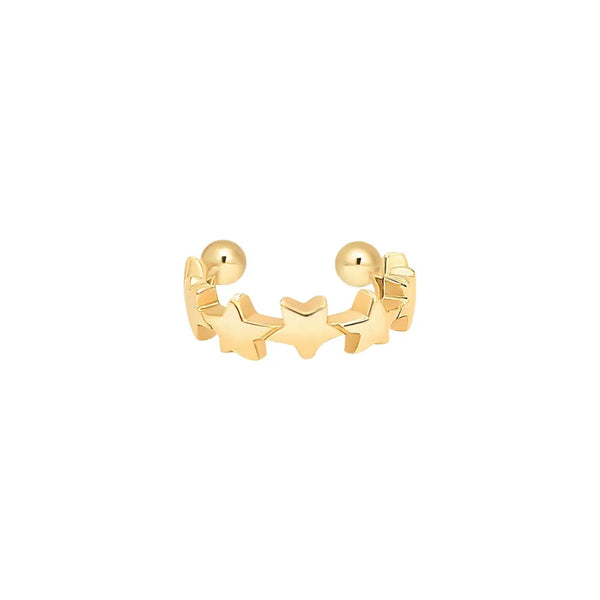 MULTI STAR CUFF 0.7G 14KY UNIT Princess Jewelry Shop