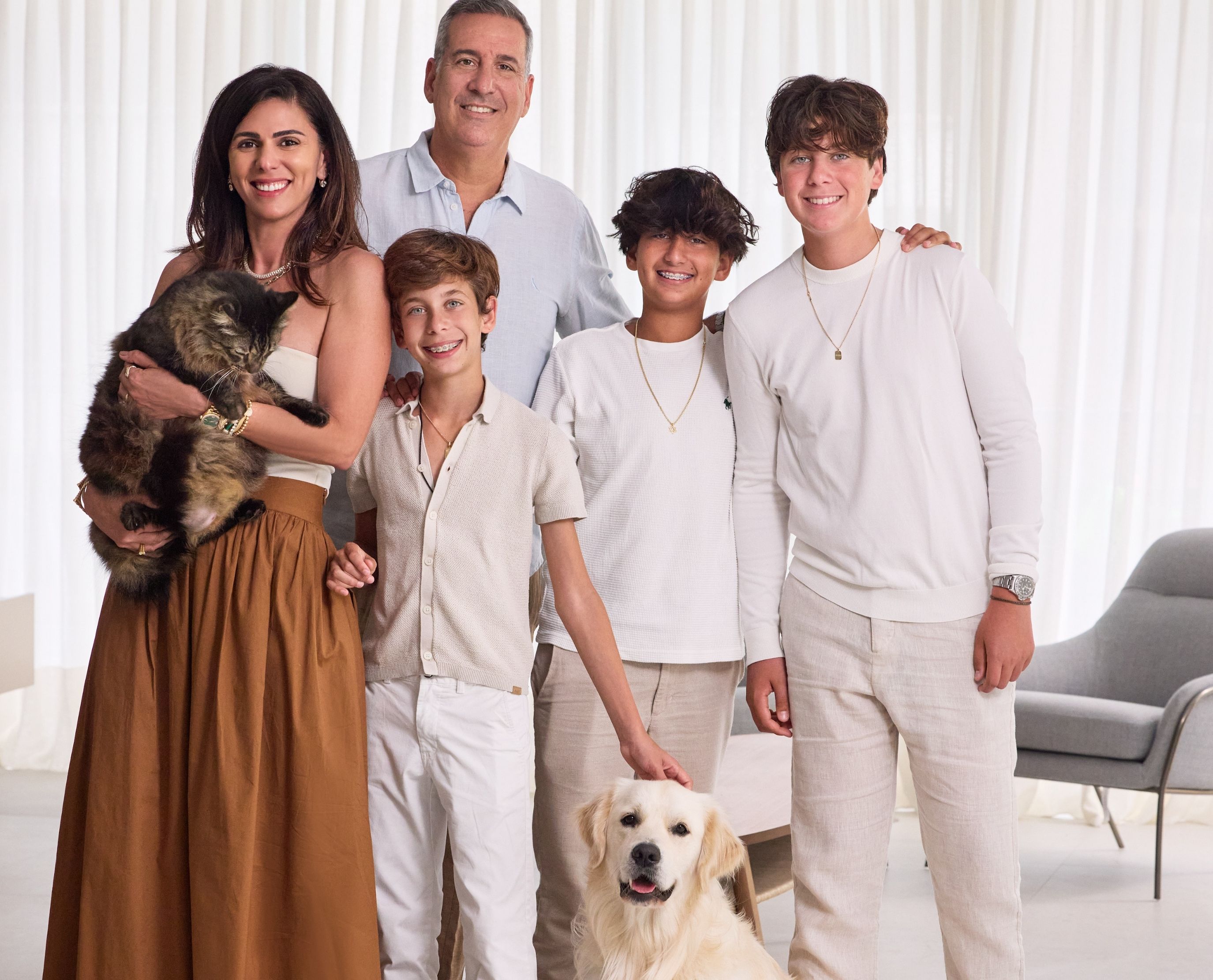 Janice, founder of JJ Jewelry, with her family. The fourth mother of the Precious Like You 2026 campaign