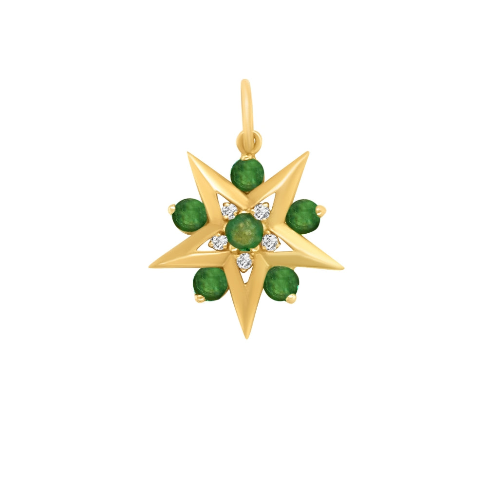 Emerald Star Pendant