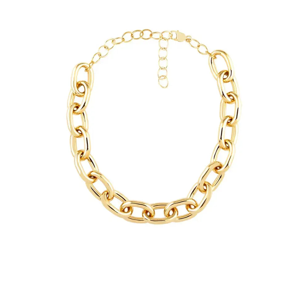 Ana Oval Chunk Chain Princess Jewelry Shop