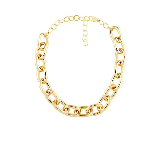 Ana Oval Chunk Chain Princess Jewelry Shop
