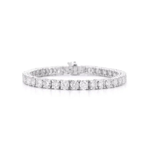 Classic Diamond Tennis Bracelet - 12.0 carat Princess Jewelry Shop