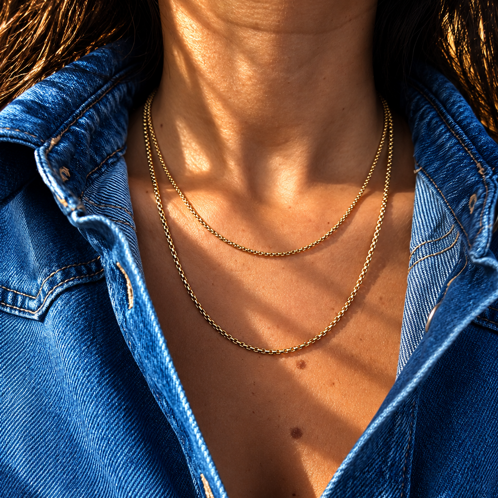 Classic Box Chain Necklace