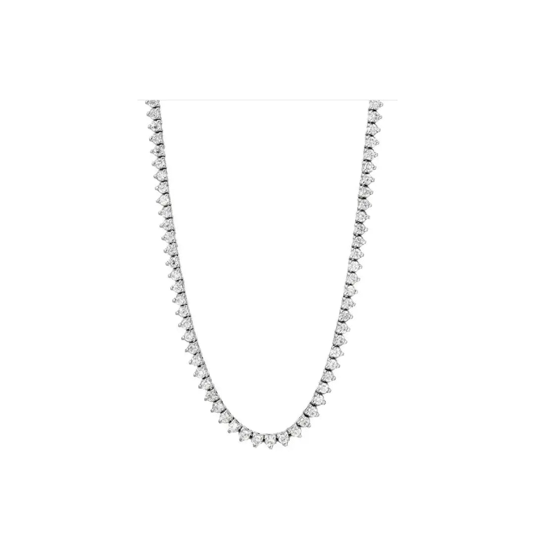 Claudia Diamond Tennis Necklace Princess Jewelry Shop