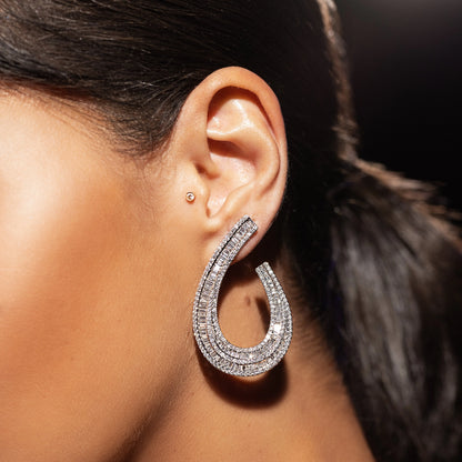 Diamond Garland Earring Princess Jewelry Shop