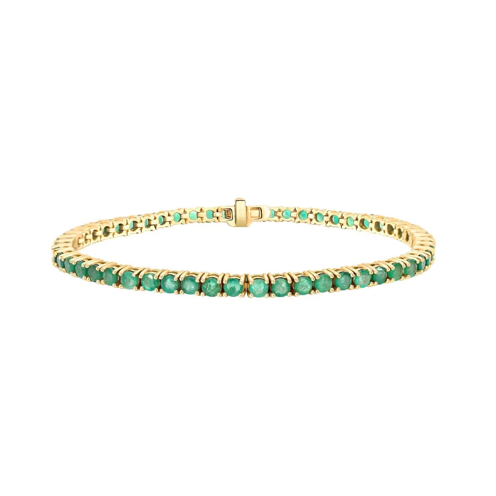   EMERALD ETERNIT BRAC E6.04 14KY BR791E 5120P Princess Jewelry Shop