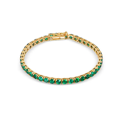 Emerald Tennis Bracelet Princess Jewelry Shop