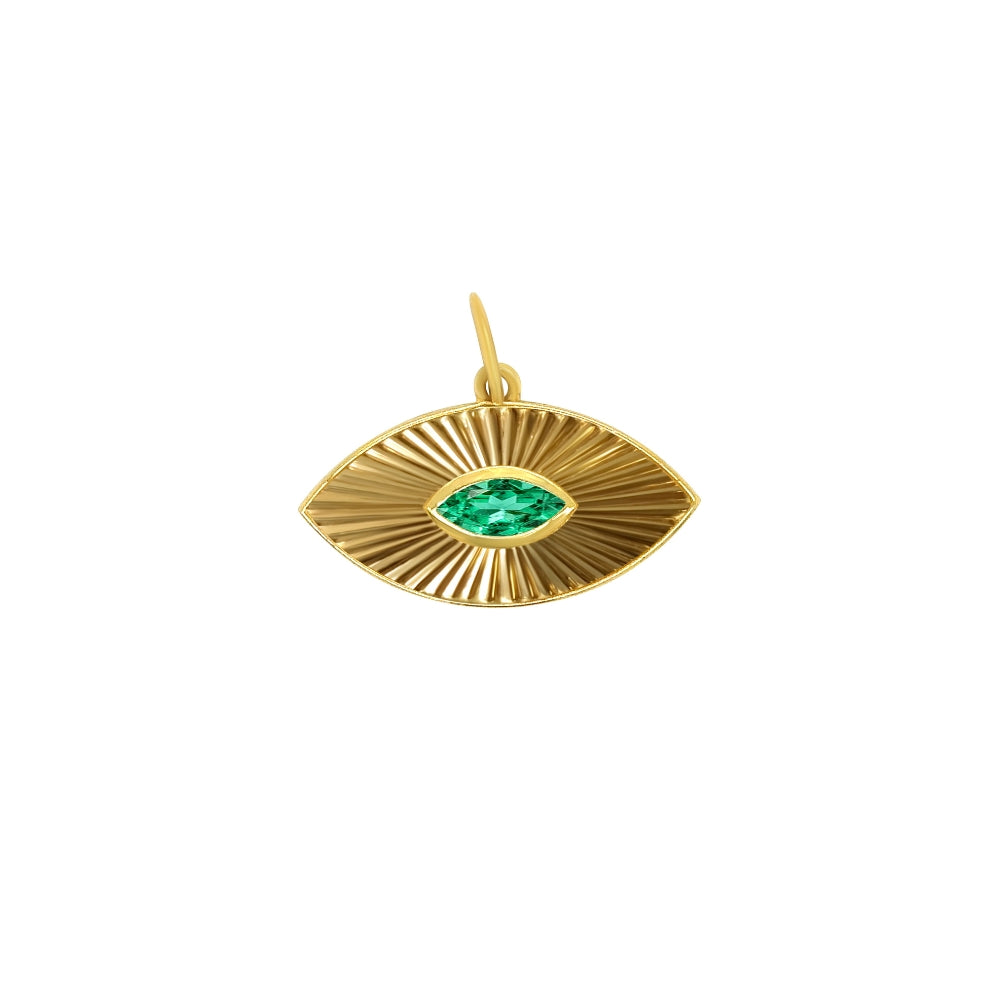 Emerald Eye Pendant