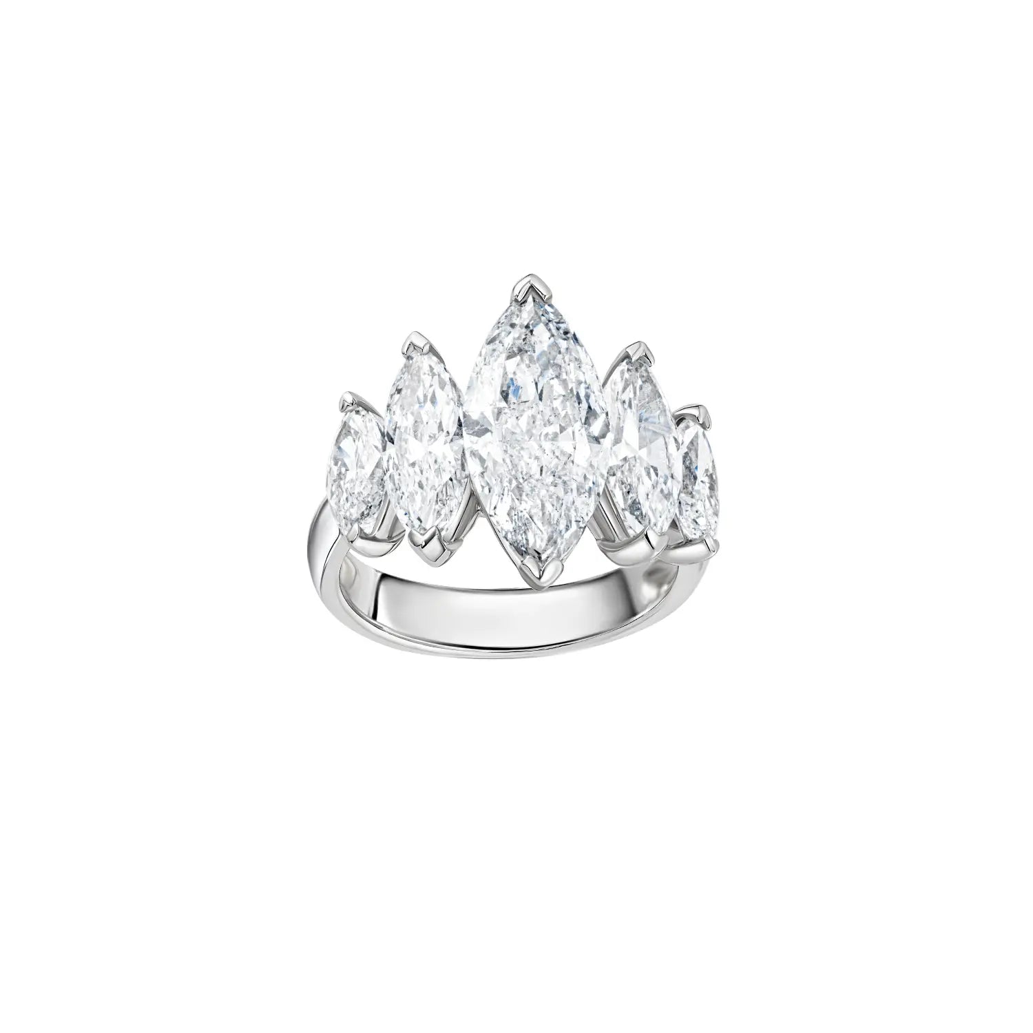 Five Marquise Diamond Half Eternity Band Princess Jewelry Shop