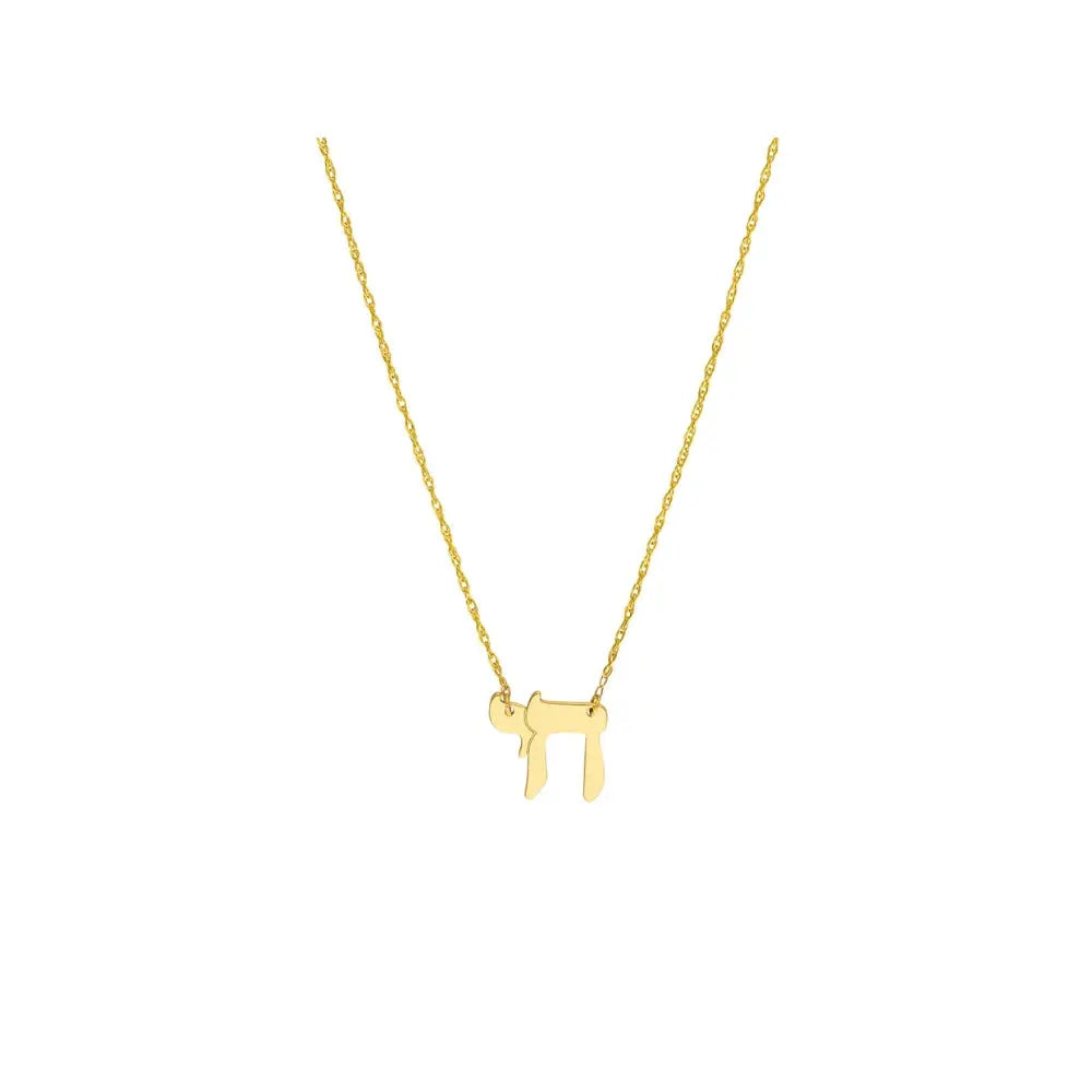   Golden Chai Necklace – Symbol of Life Princess Jewelry Shop
