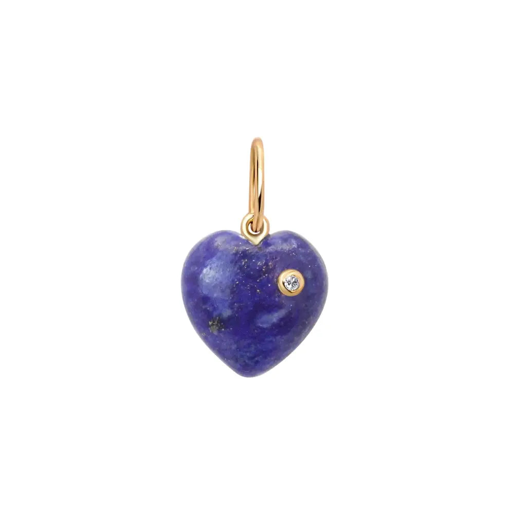   HEART SML PEND 10MM 14KY D0.01 Princess Jewelry Shop