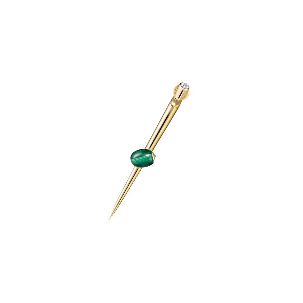 Malachite Martini Spike Earring