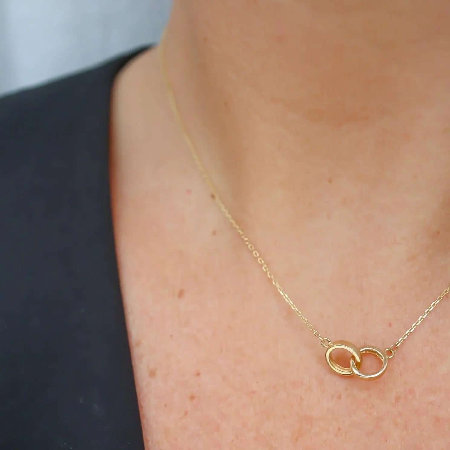 Interlock Circles Necklace Princess Jewelry Shop