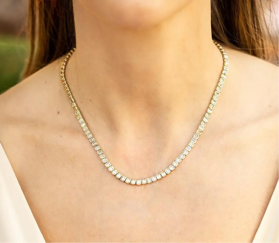 Lily Diamond Necklace Princess Jewelry Shop