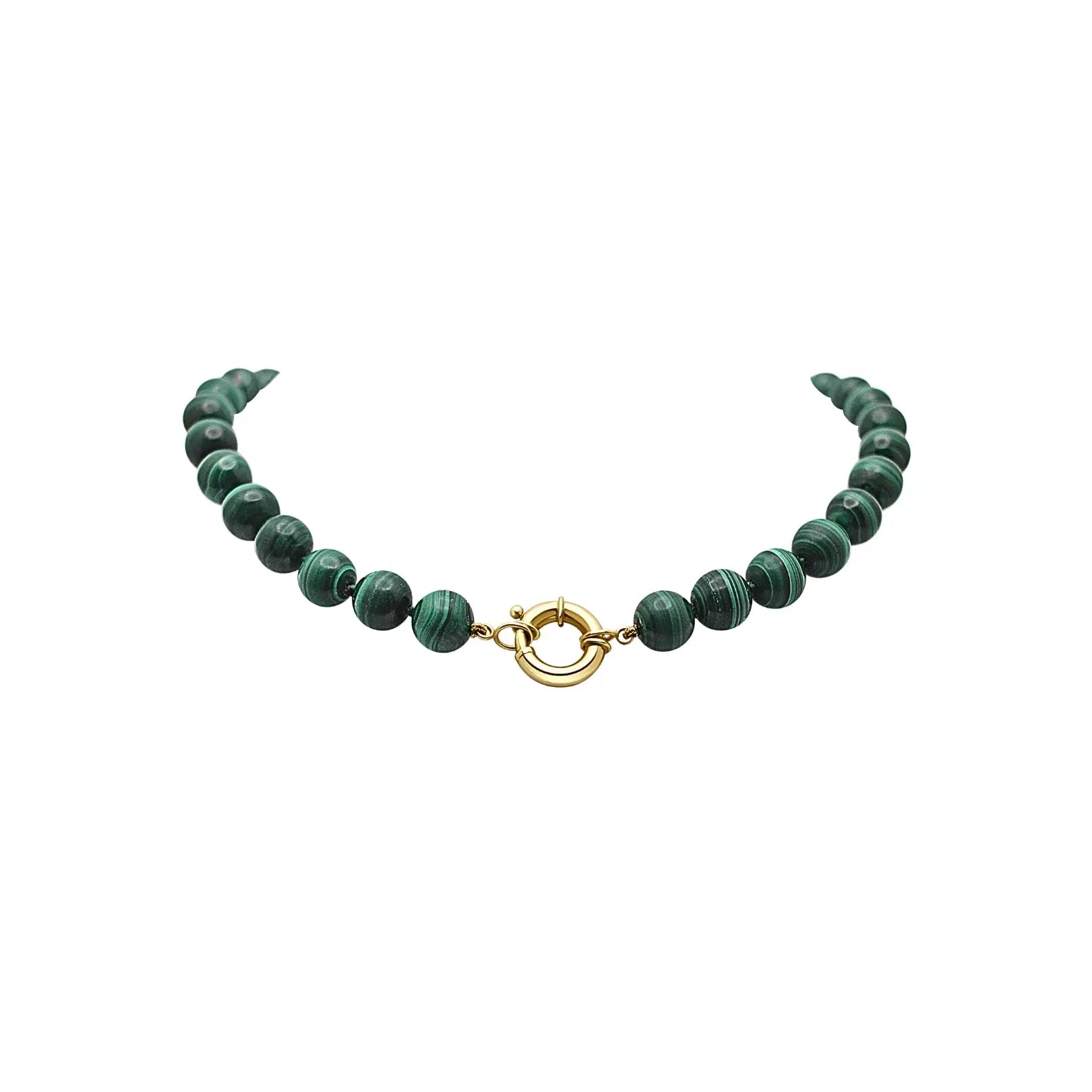 Malachite Bead Necklace-Princess Jewelry Shop