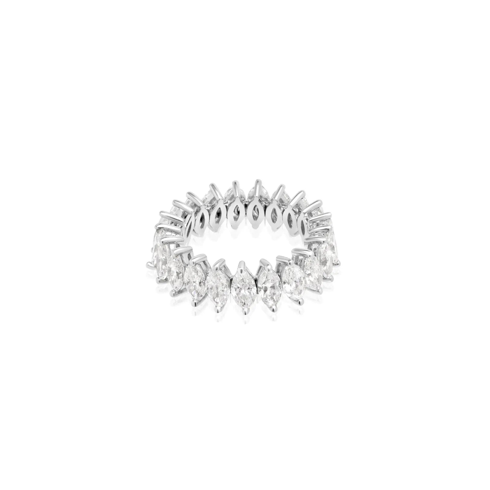 Marquise Diamond Eternity Band Princess Jewelry Shop