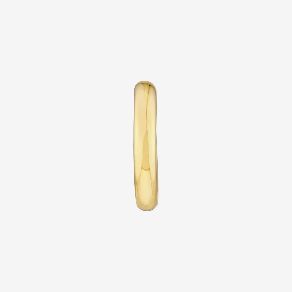 Medium Classic Hoop Earrings, view 4, gray background | JJ Jewelry Miami