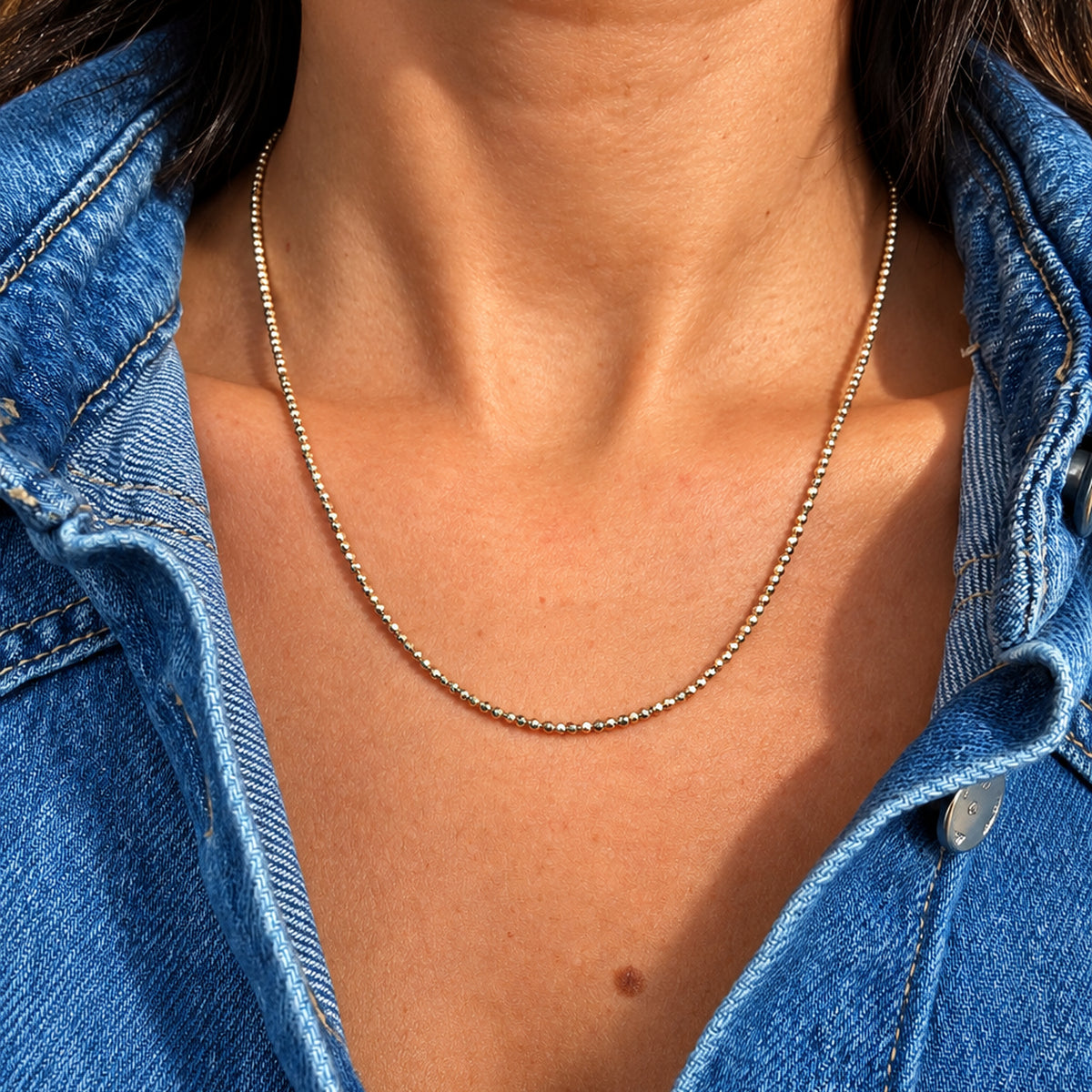 Mini Ball Chain Necklace