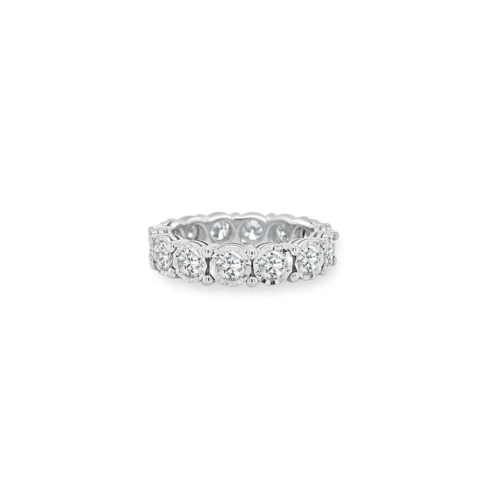 Miracle Diamond Eternity Band Princess Jewelry Shop