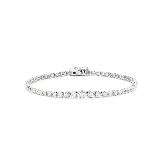 Monica Graduated Diamond Bracelet Princess Jewelry Shop