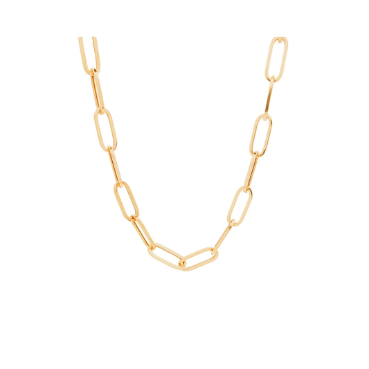 Paperclip Chain Necklace - 20-inch