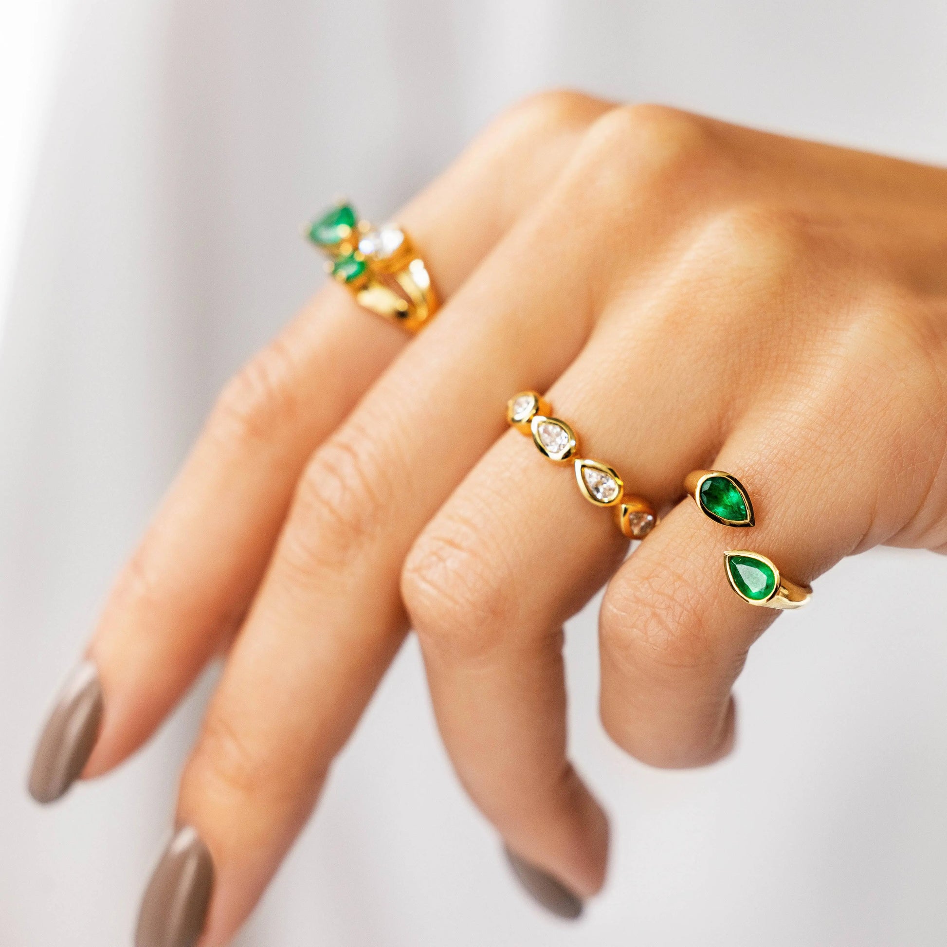 Pear Shaped Diamond Ring Princess Jewelry Shop