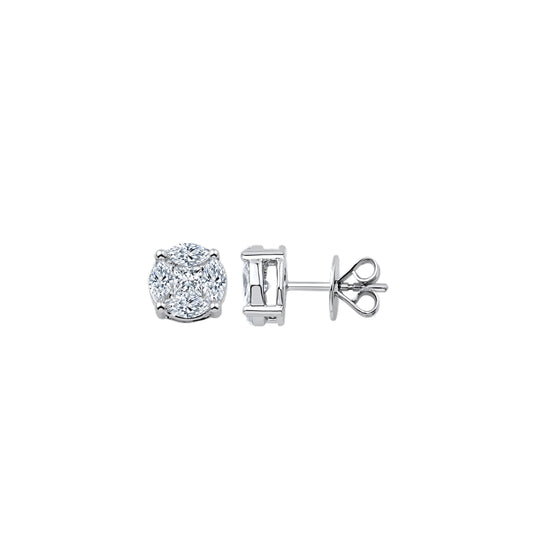 Diamond Mosaic Stud