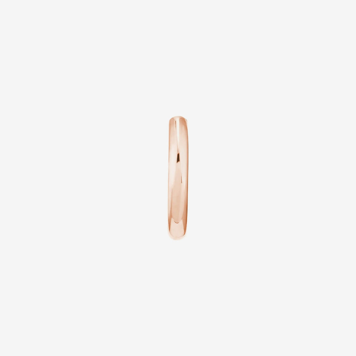 Small Classic Hoop Earrings, view 2, gray background | JJ Jewelry Miami