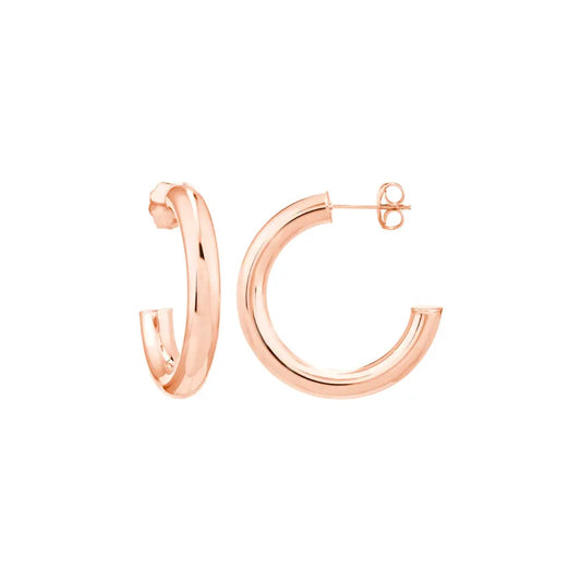 Small Gold Hoop Earrings Princess Jewelry Shop