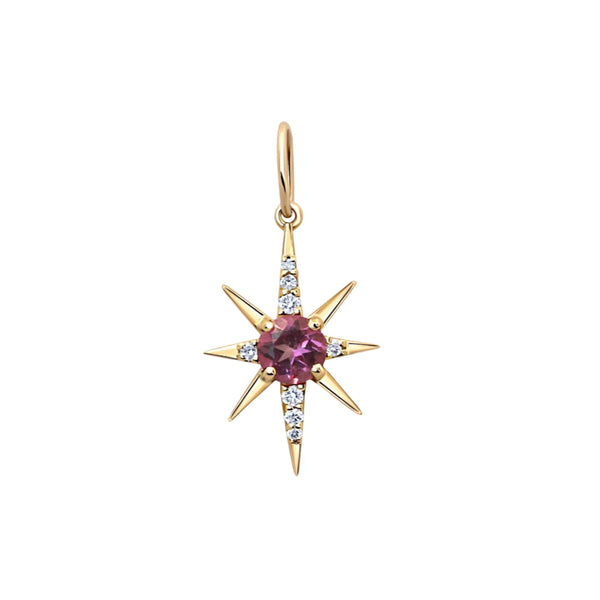 Small Star Gemstone Pendant