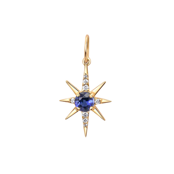 Small Star Gemstone Pendant | JJ Jewelry