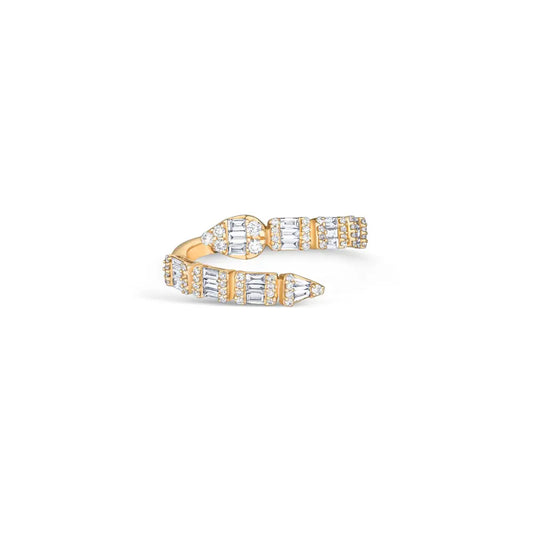 Snake Baguette Diamond Ring Princess Jewelry Shop