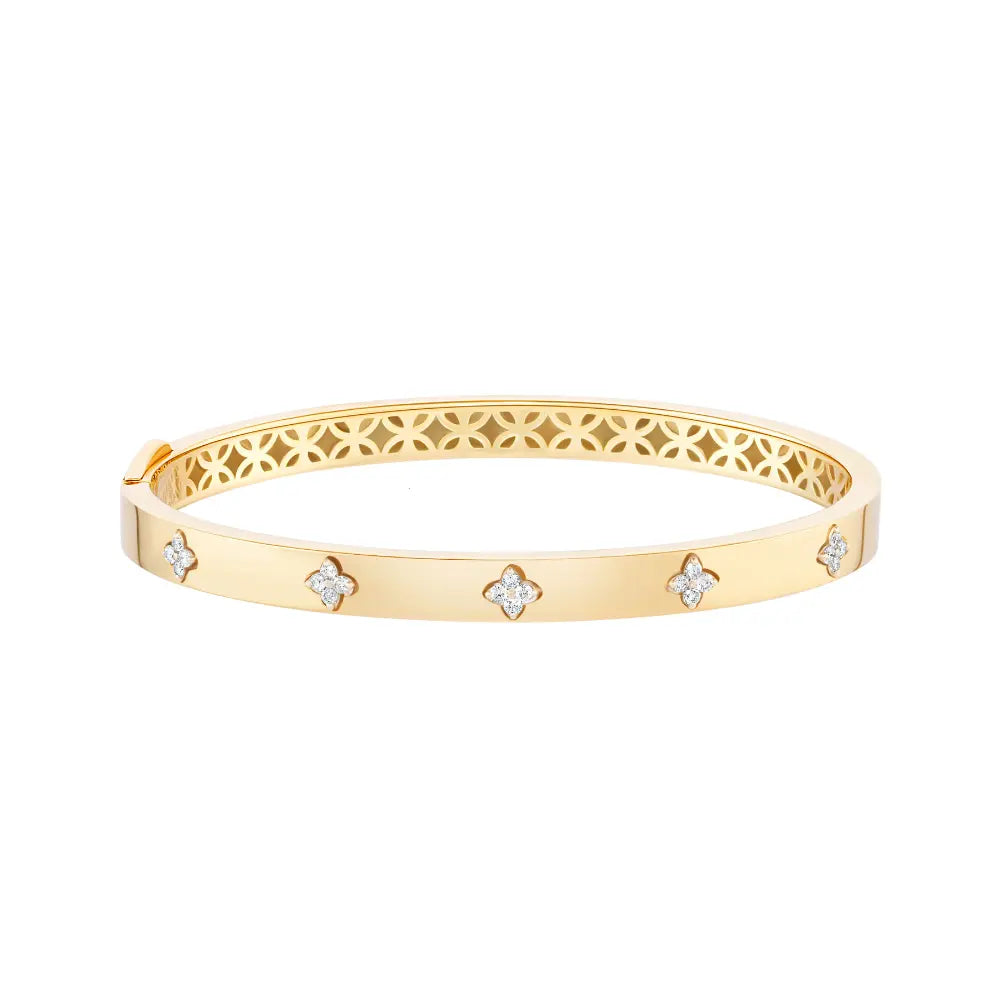 Star Diamond Bold Bangle Princess Jewelry Shop