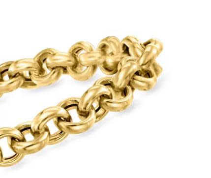 Rolo Link Chain Necklace